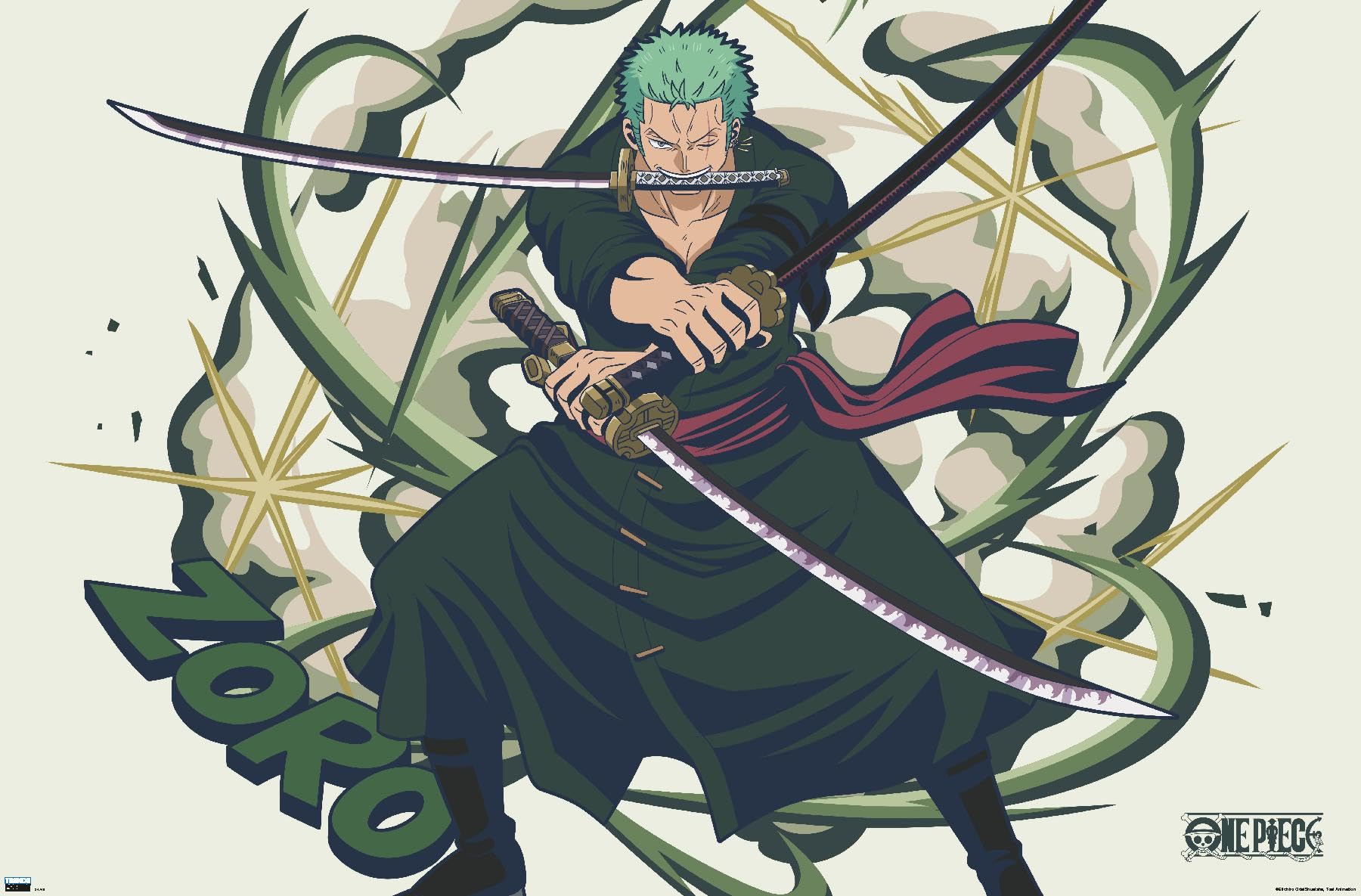 Amazon.com: One Piece: Fishman Island - Roronoa Zoro Three Swords